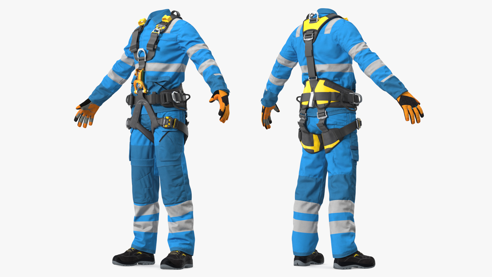 3D model Alpinist Worker Suit
