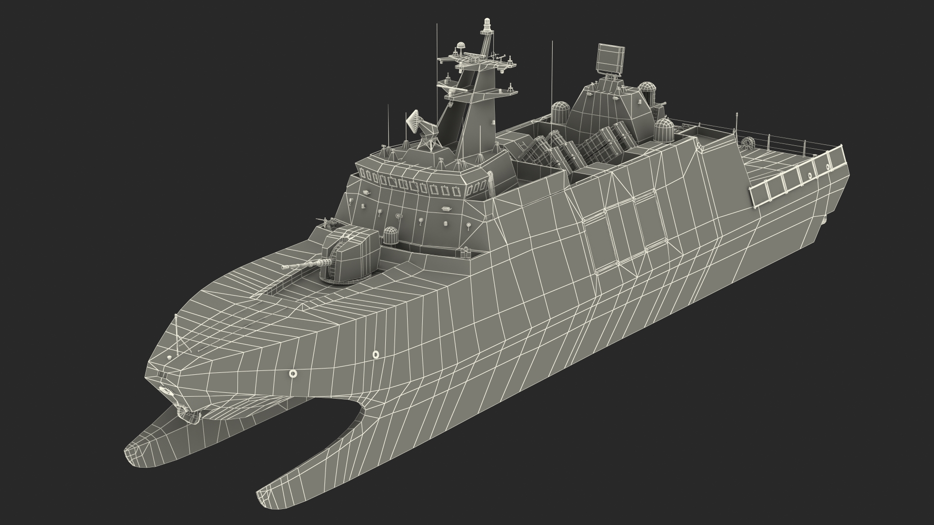 Tuo Chiang Stealth Corvette 3D