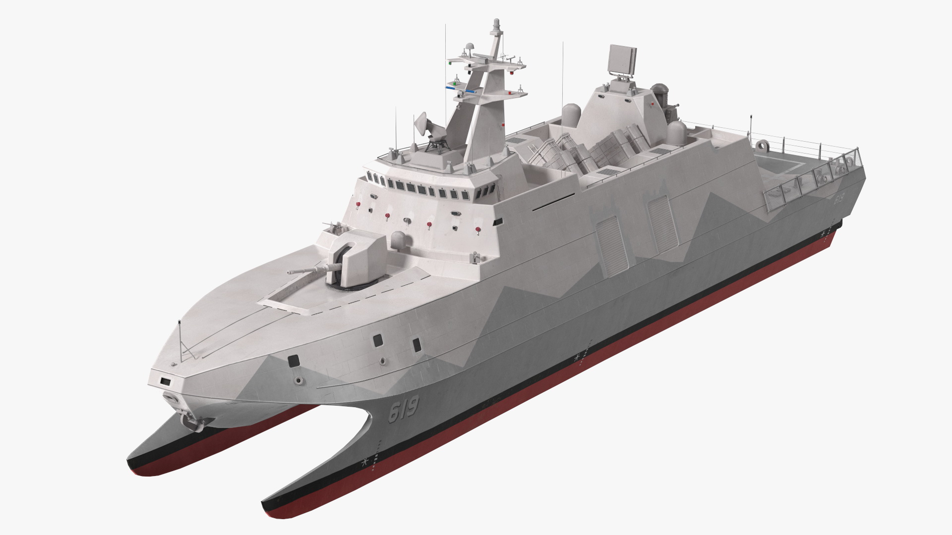 Tuo Chiang Stealth Corvette 3D