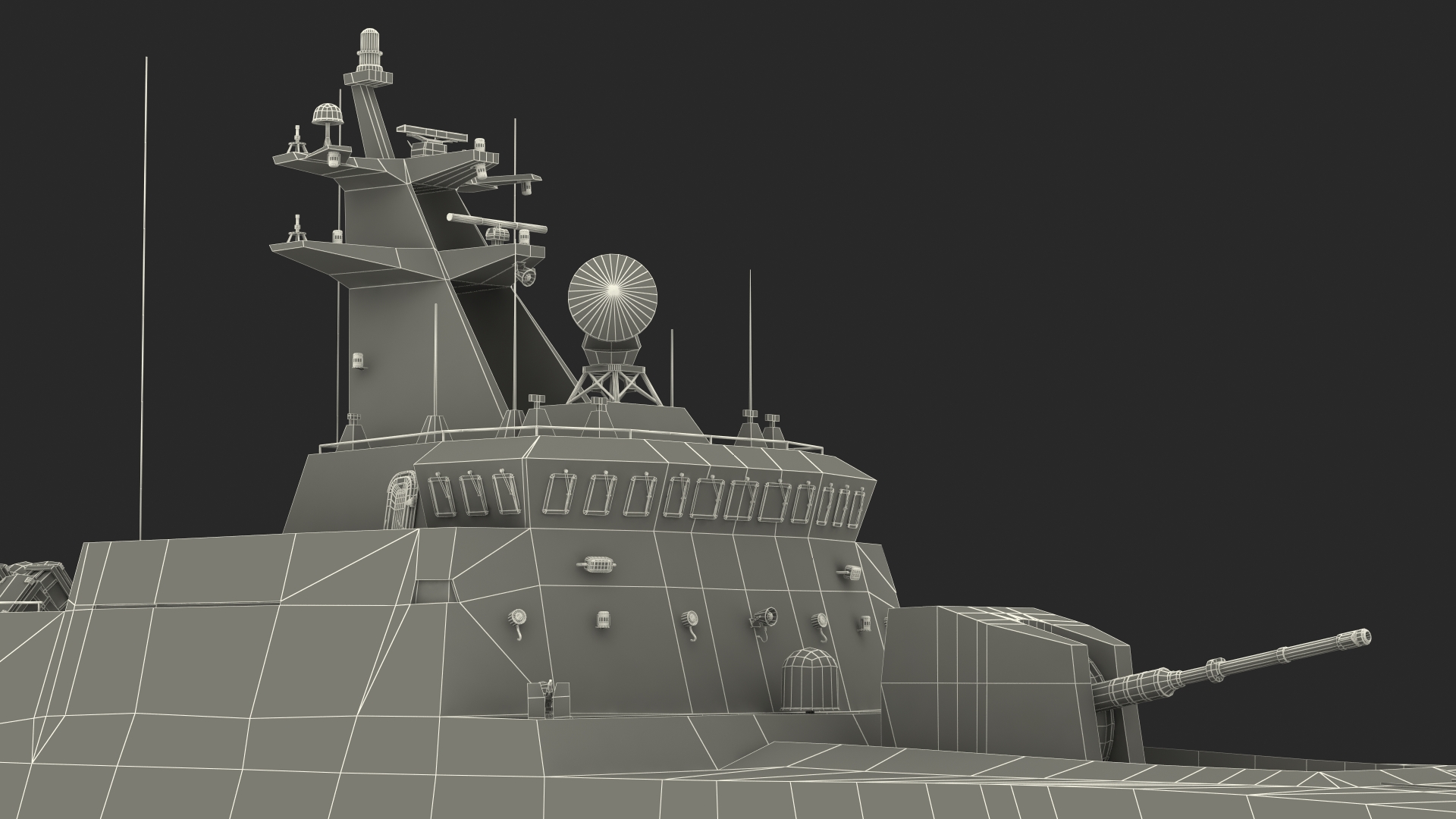 Tuo Chiang Stealth Corvette 3D