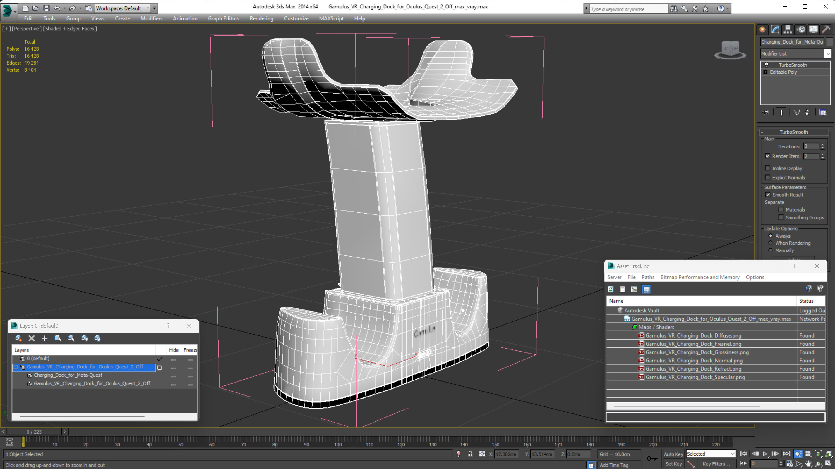 Gamulus VR Charging Dock for Oculus Quest 2 Off 3D
