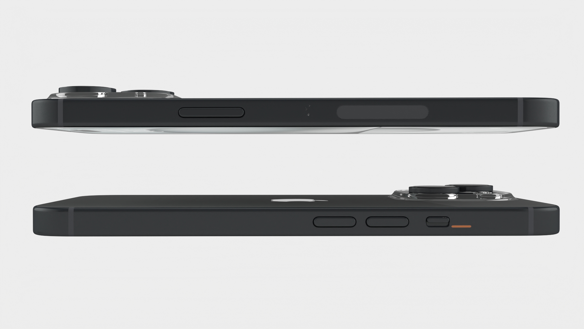 3D model Apple IPhone 15 Plus Black Unpacked