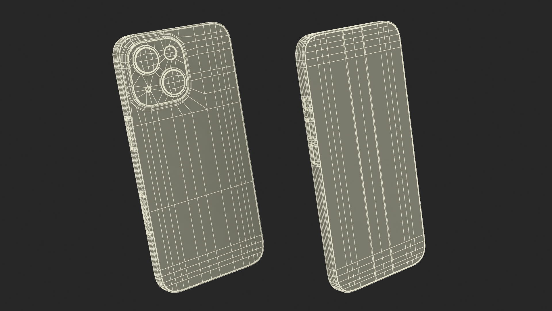 3D model Apple IPhone 15 Plus Black Unpacked