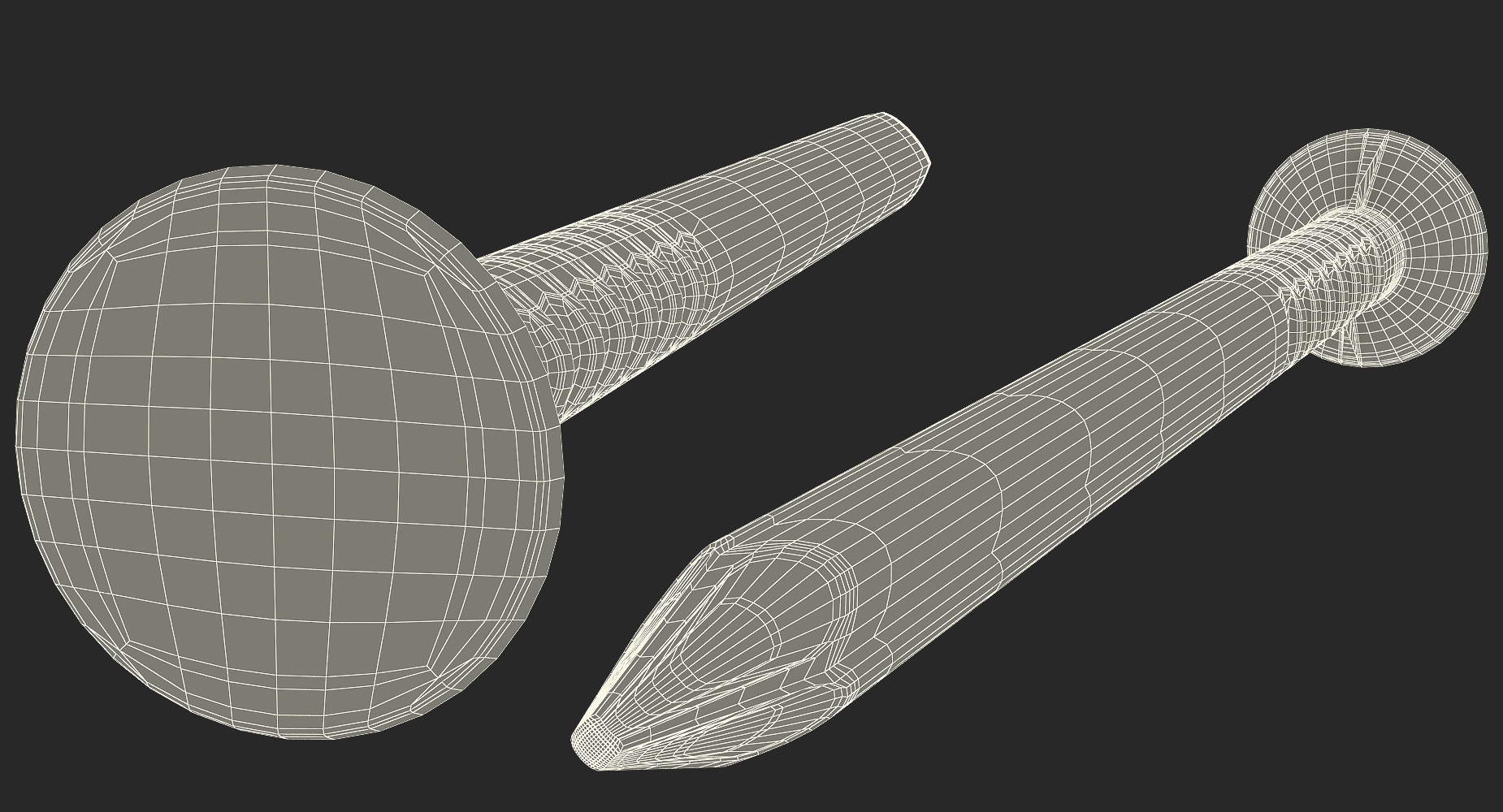 3D model Steel Nail