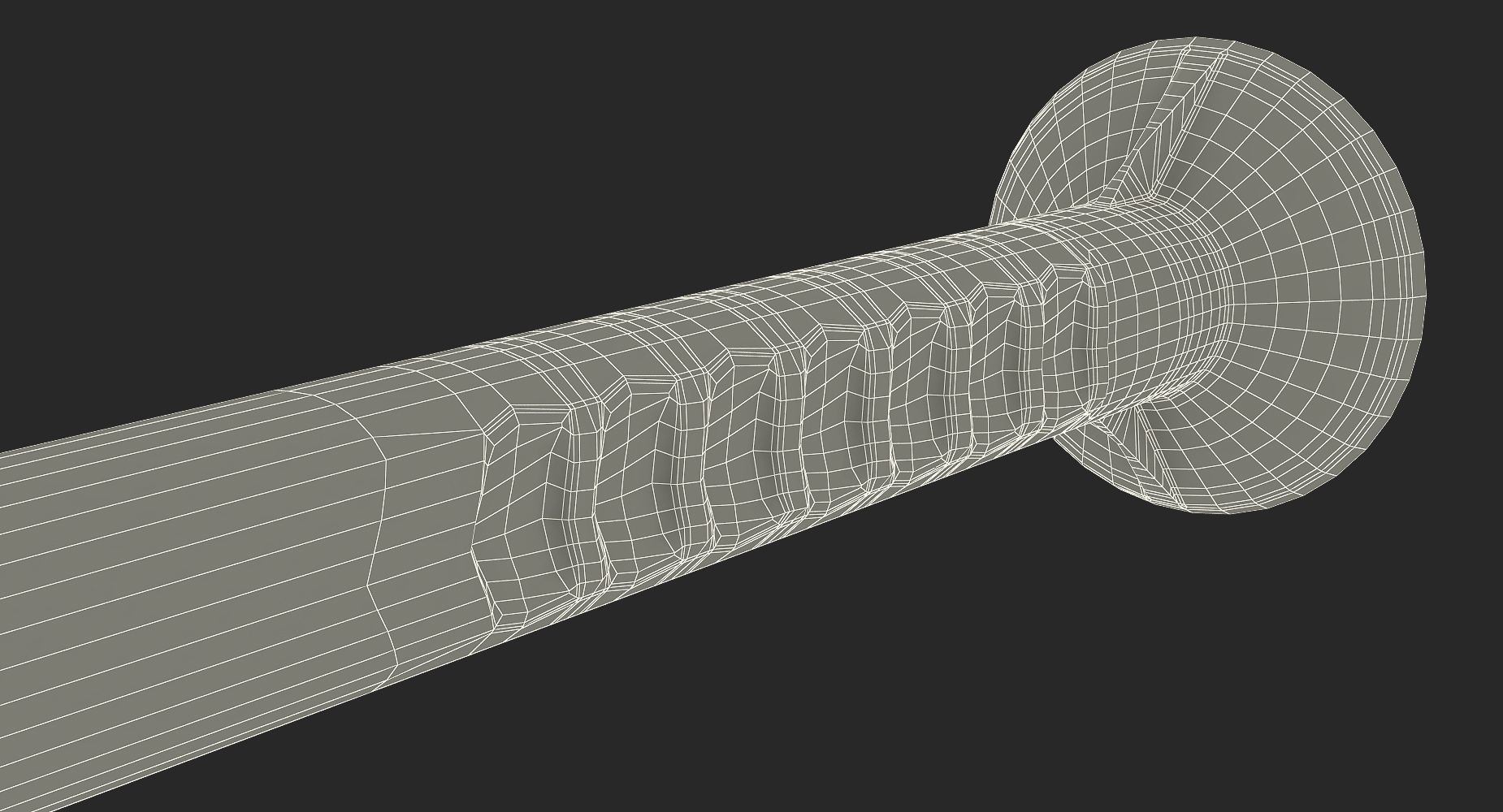 3D model Steel Nail