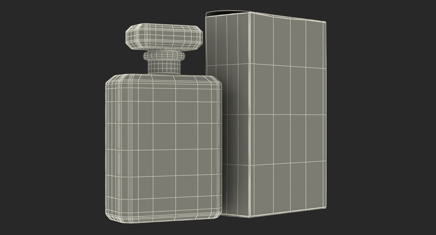 3D model Chanel No 5 Eau De Parfum Spray with Box