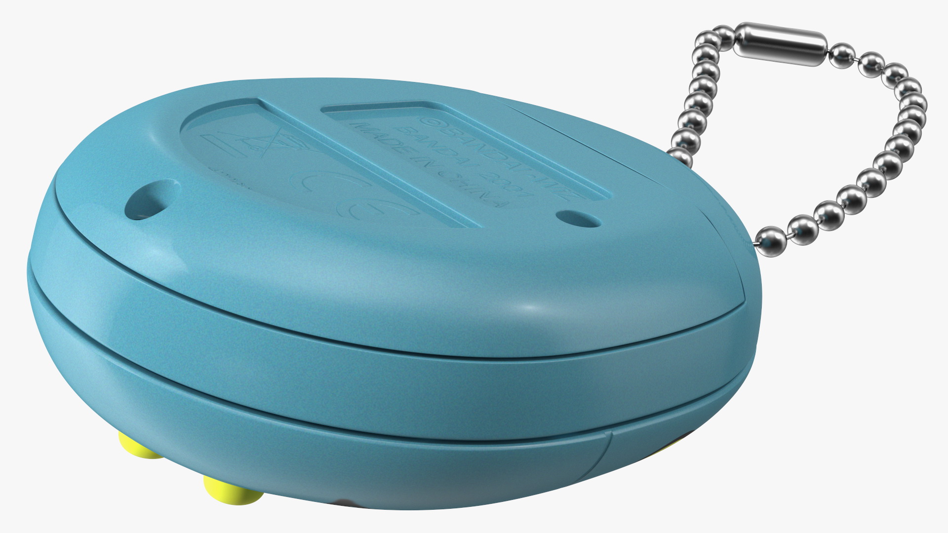 3D model Retro Tamagotchi Bandai Yellow-Blue