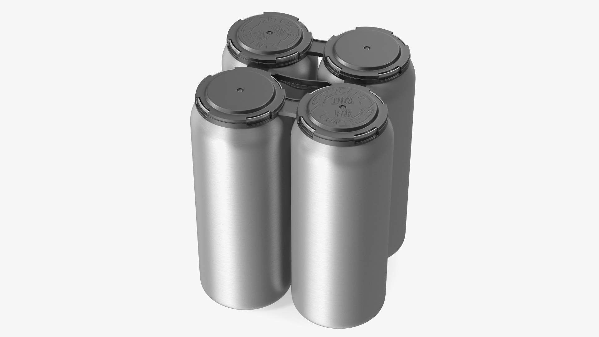 3D Beer 4 Can Holder Plastic Clips