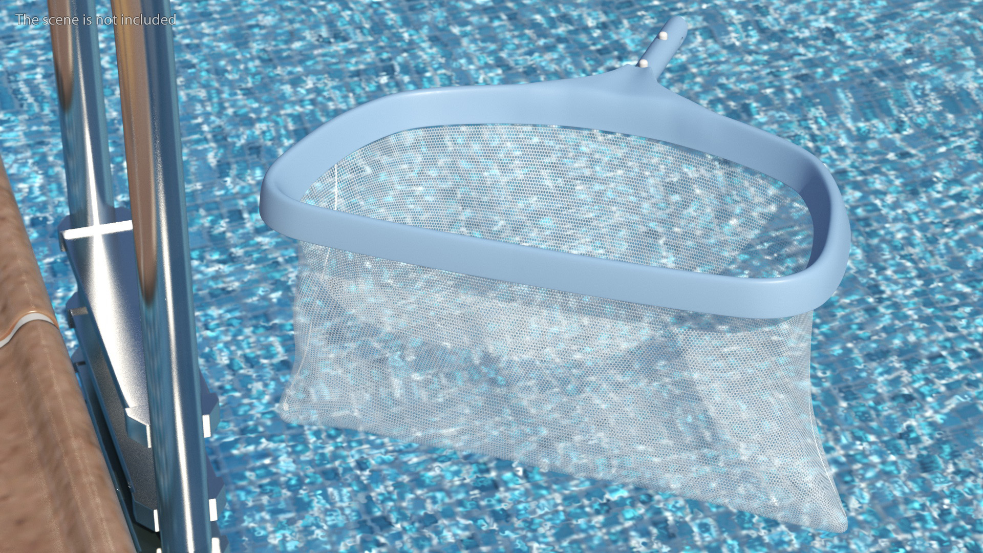 Pool Cleaning Set 3D