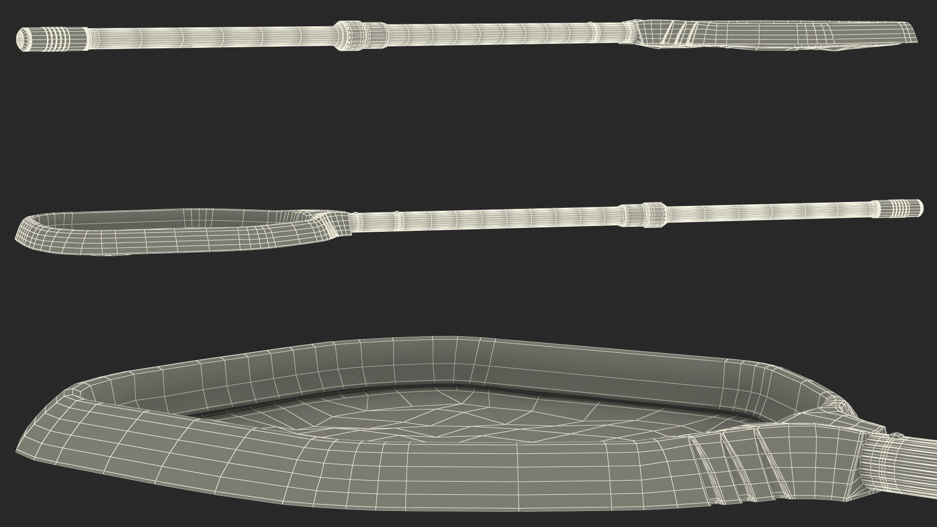 Pool Cleaning Set 3D