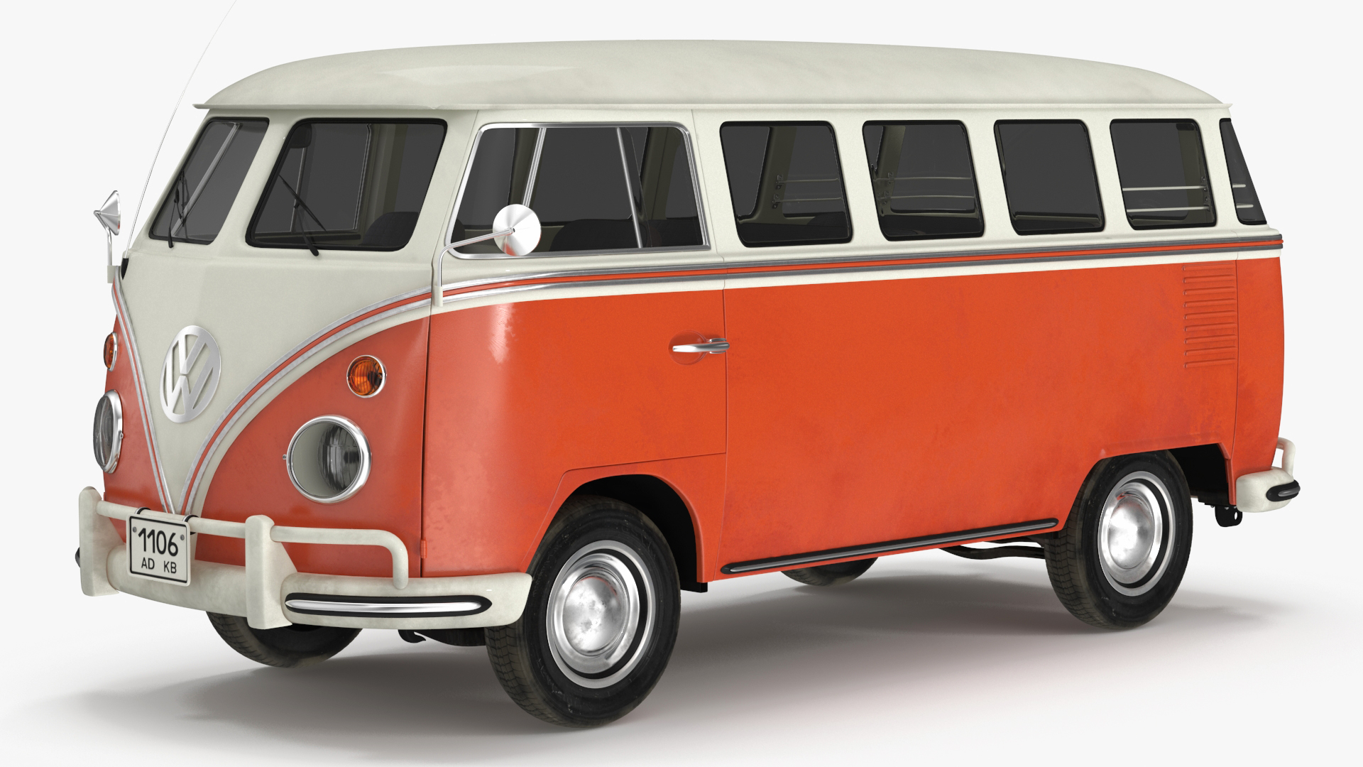 Volkswagen Type 2 T1 Bus 3D model