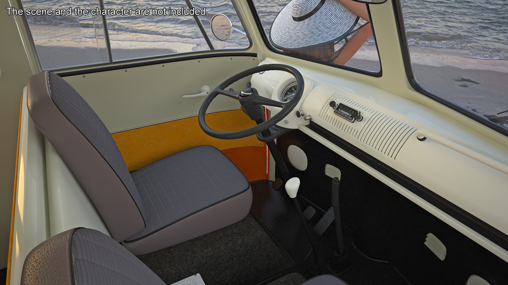 Volkswagen Type 2 T1 Bus 3D model