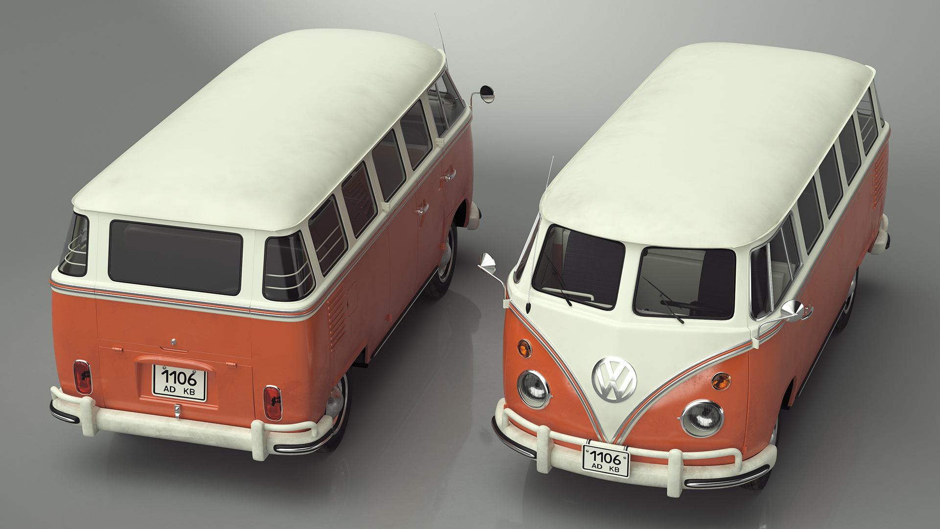 Volkswagen Type 2 T1 Bus 3D model