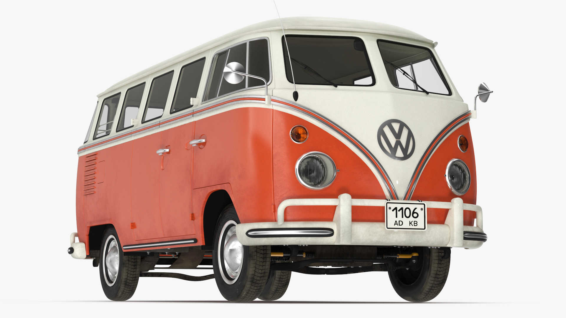 Volkswagen Type 2 T1 Bus 3D model