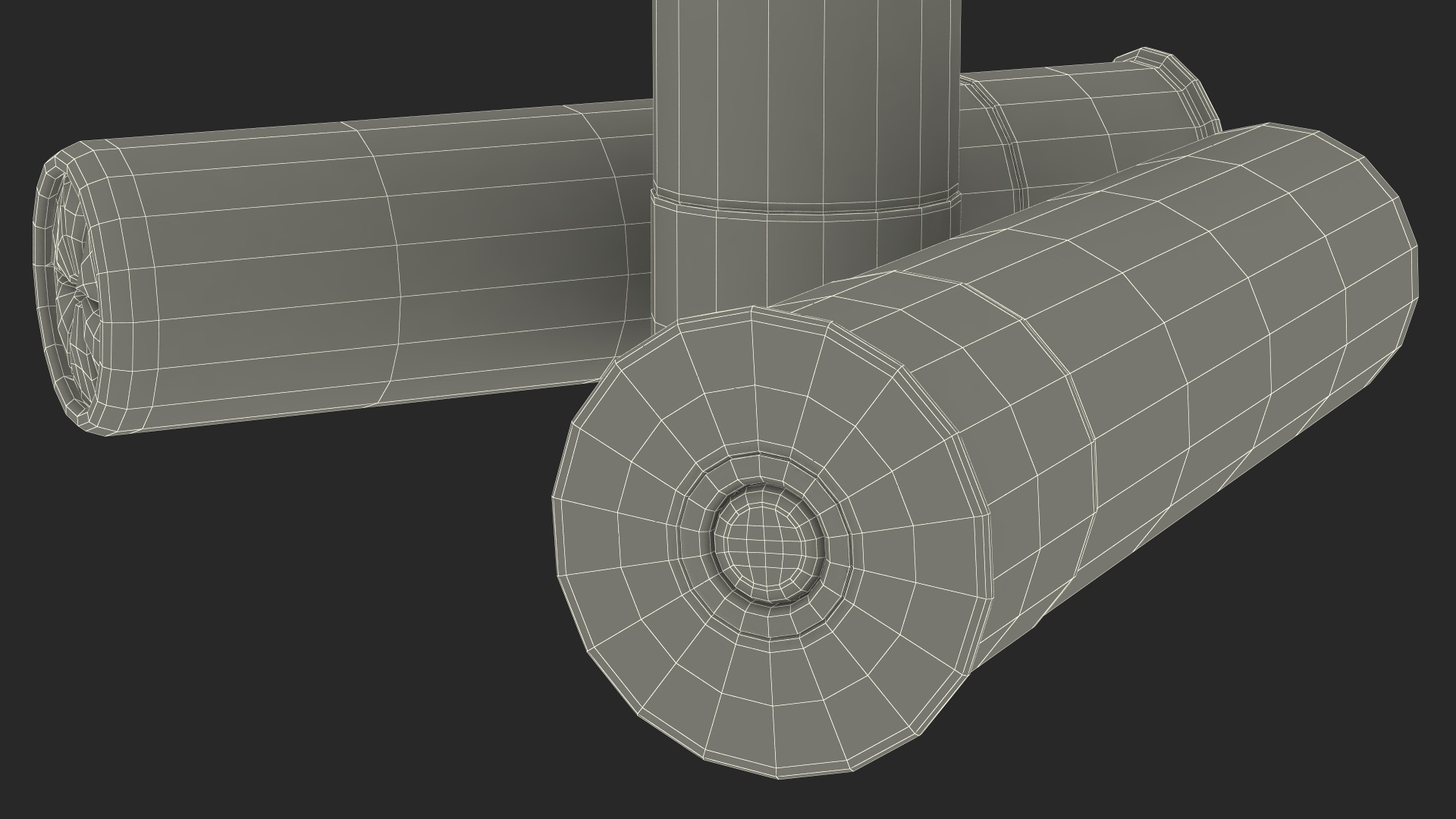 3D MTs-255 MC-255 Shotgun Shell model