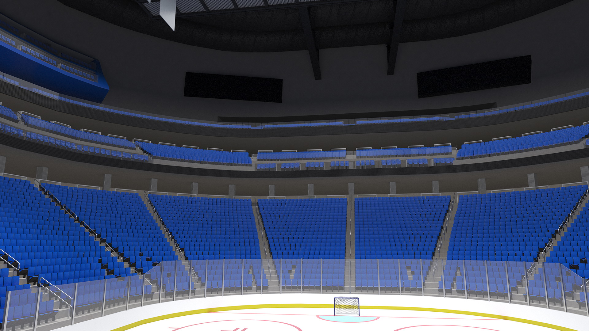 3D Ice Hockey Arena
