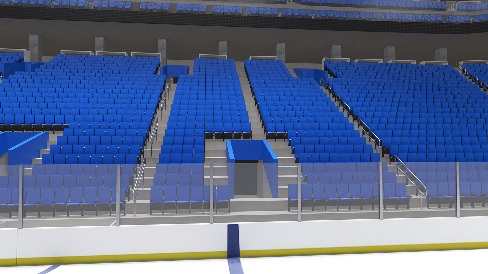 3D Ice Hockey Arena
