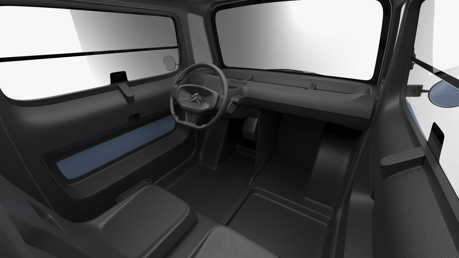 Citroen Ami Simple Interior 3D
