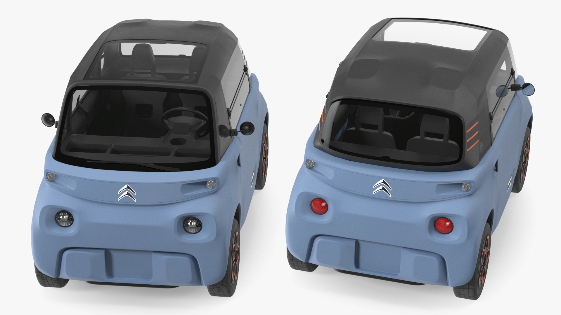 Citroen Ami Simple Interior 3D