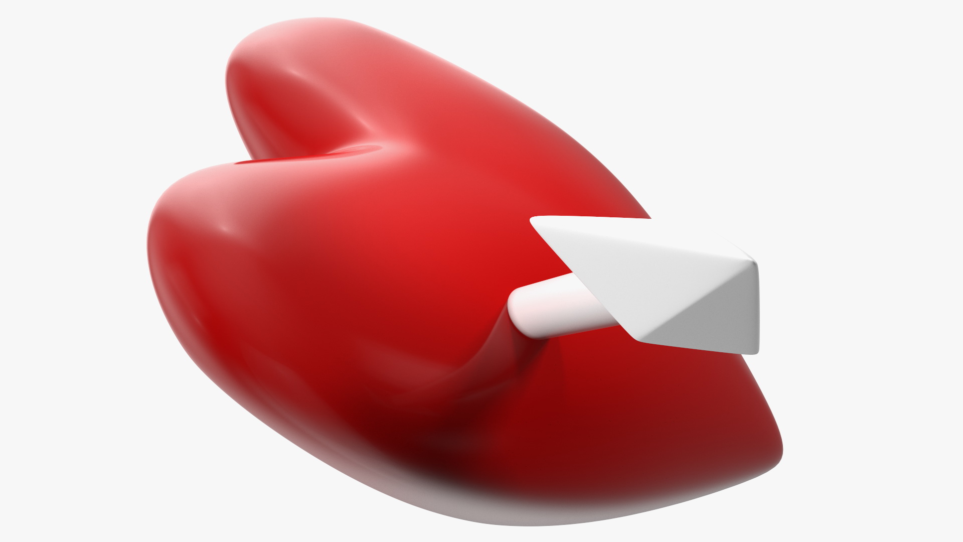 Heart with Arrow Emoji 3D