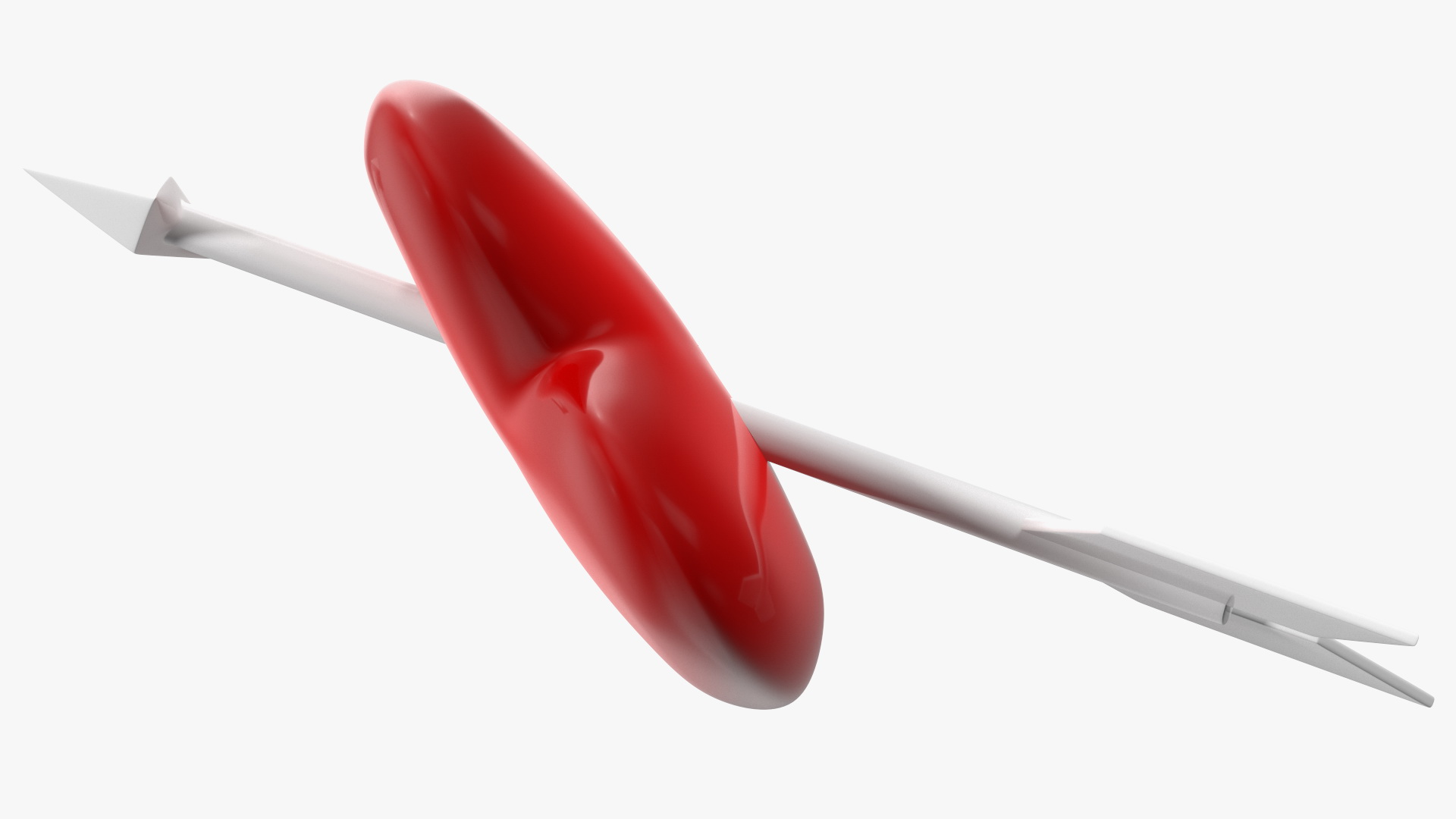 Heart with Arrow Emoji 3D