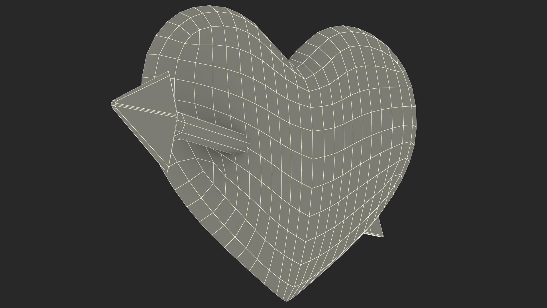 Heart with Arrow Emoji 3D