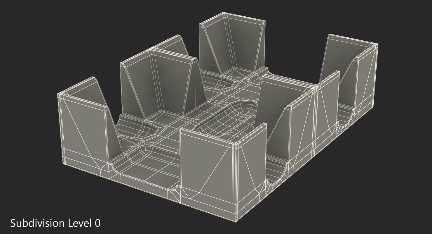 3D Revolving Dual Tray Holder For Playing Card 9 Decks