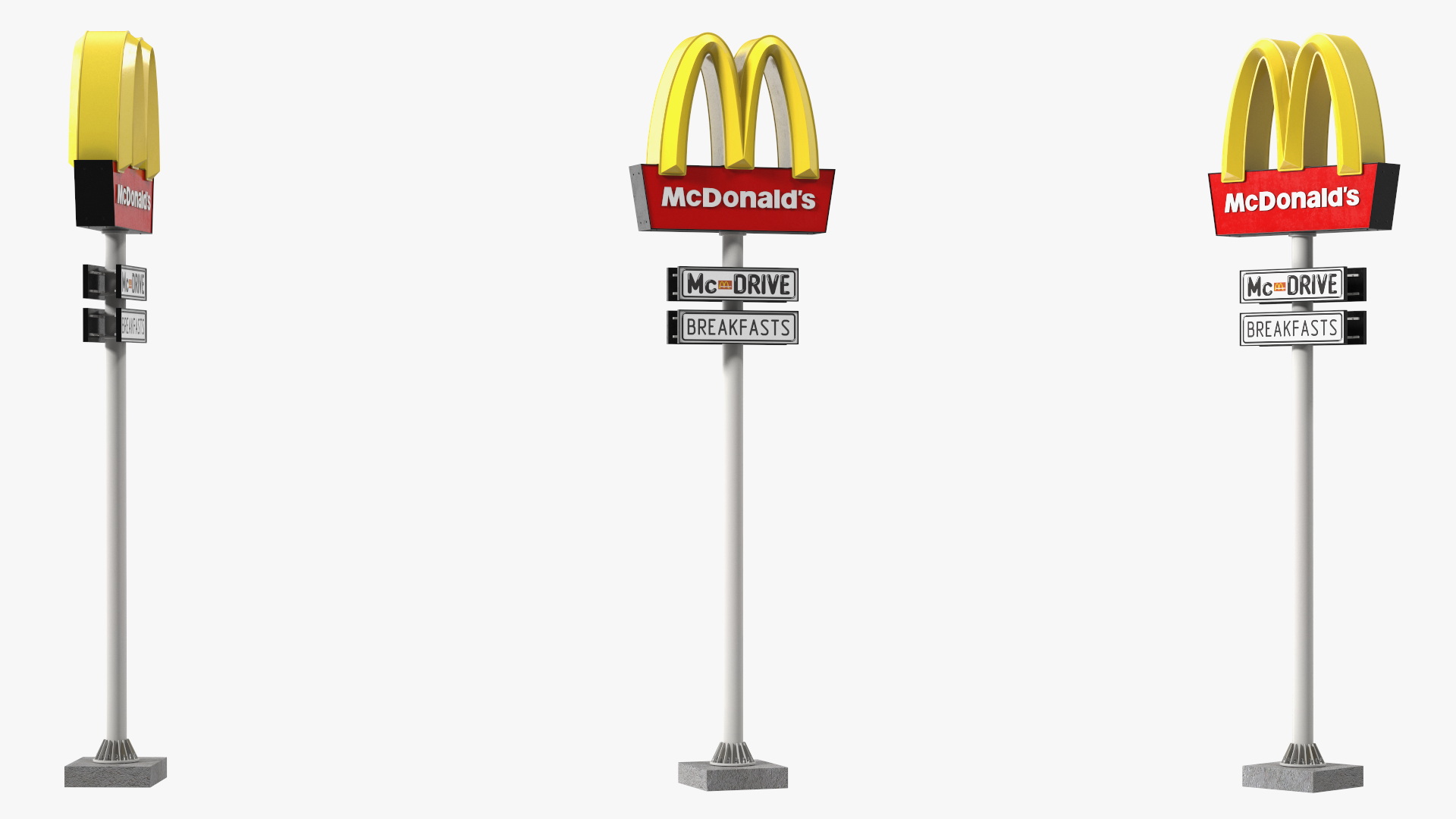 3D model McDonalds Pylon