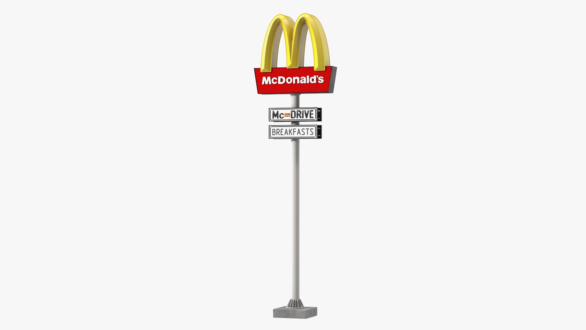 3D model McDonalds Pylon