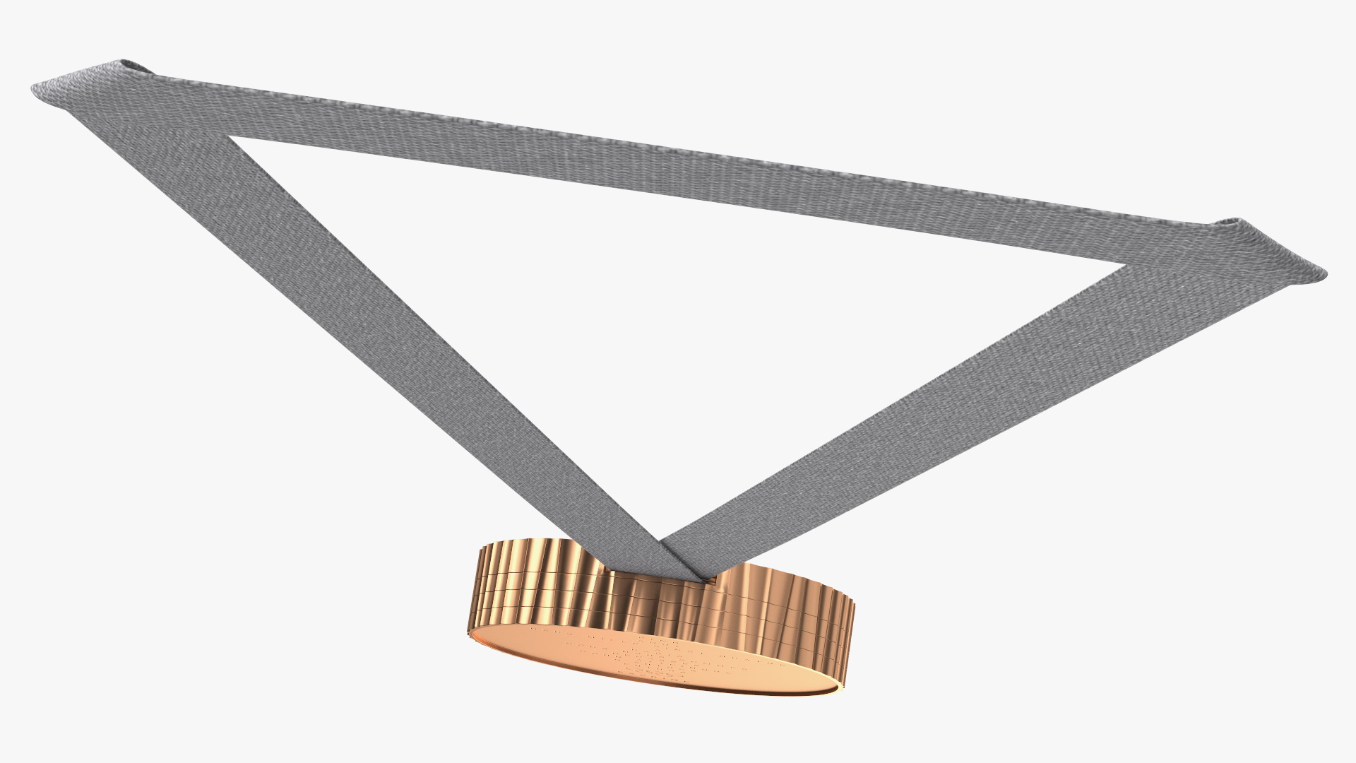3D model Olympic Bronze Medal 2024