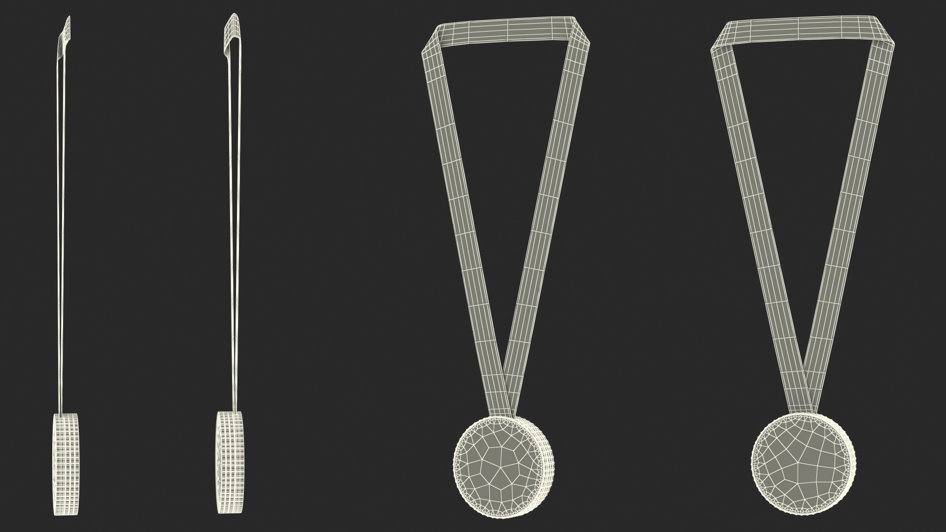 3D model Olympic Bronze Medal 2024