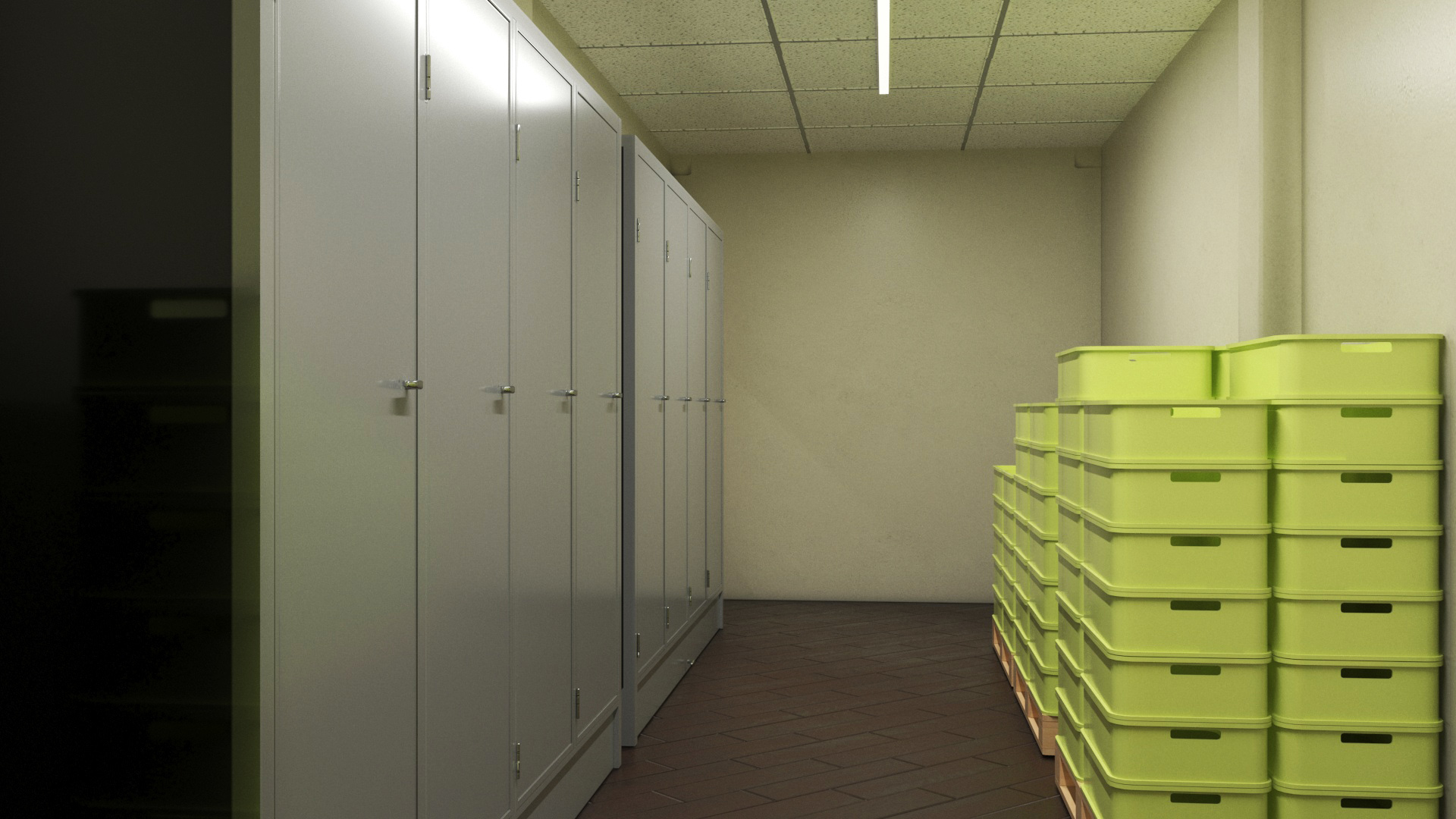 Grocery Store Interior Design 3D model