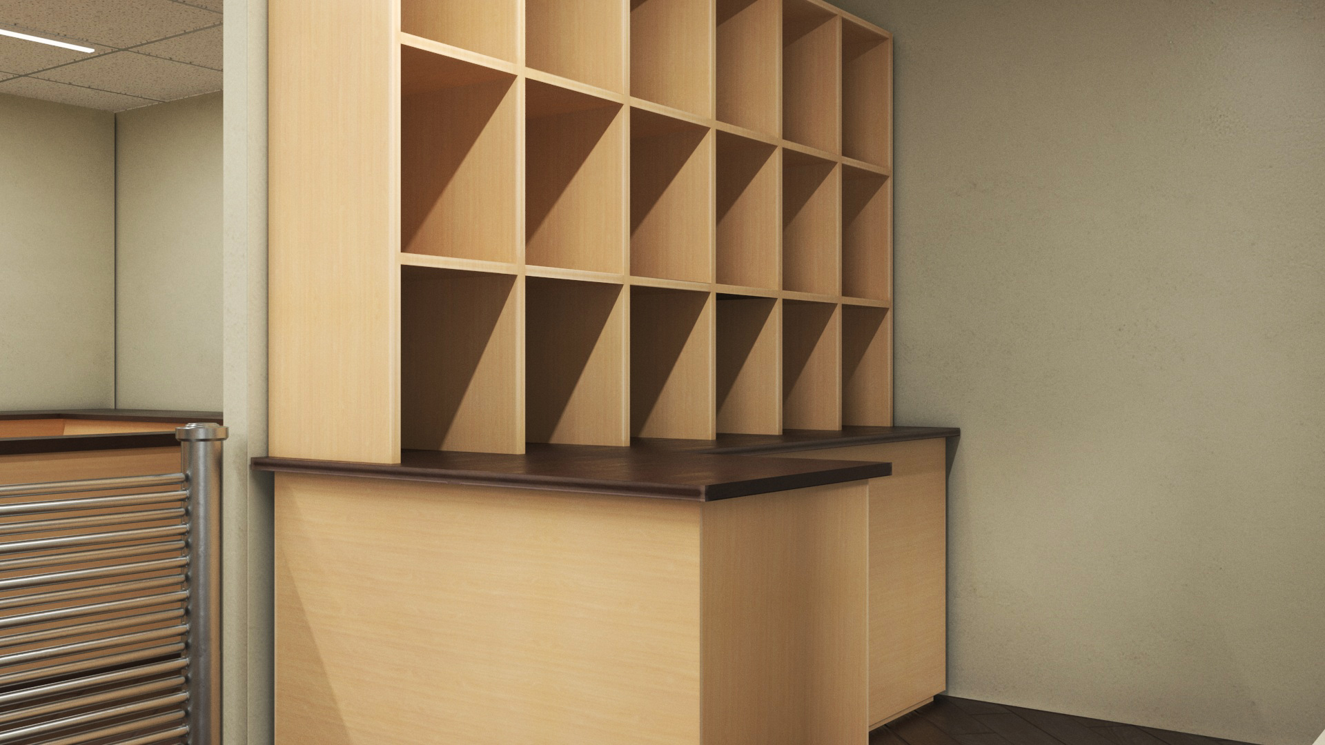 Grocery Store Interior Design 3D model