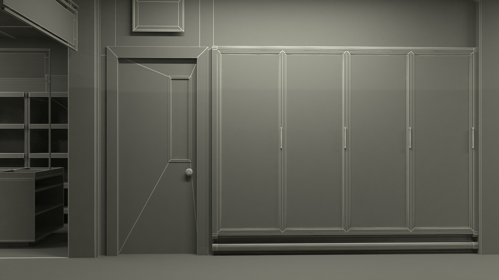 Grocery Store Interior Design 3D model