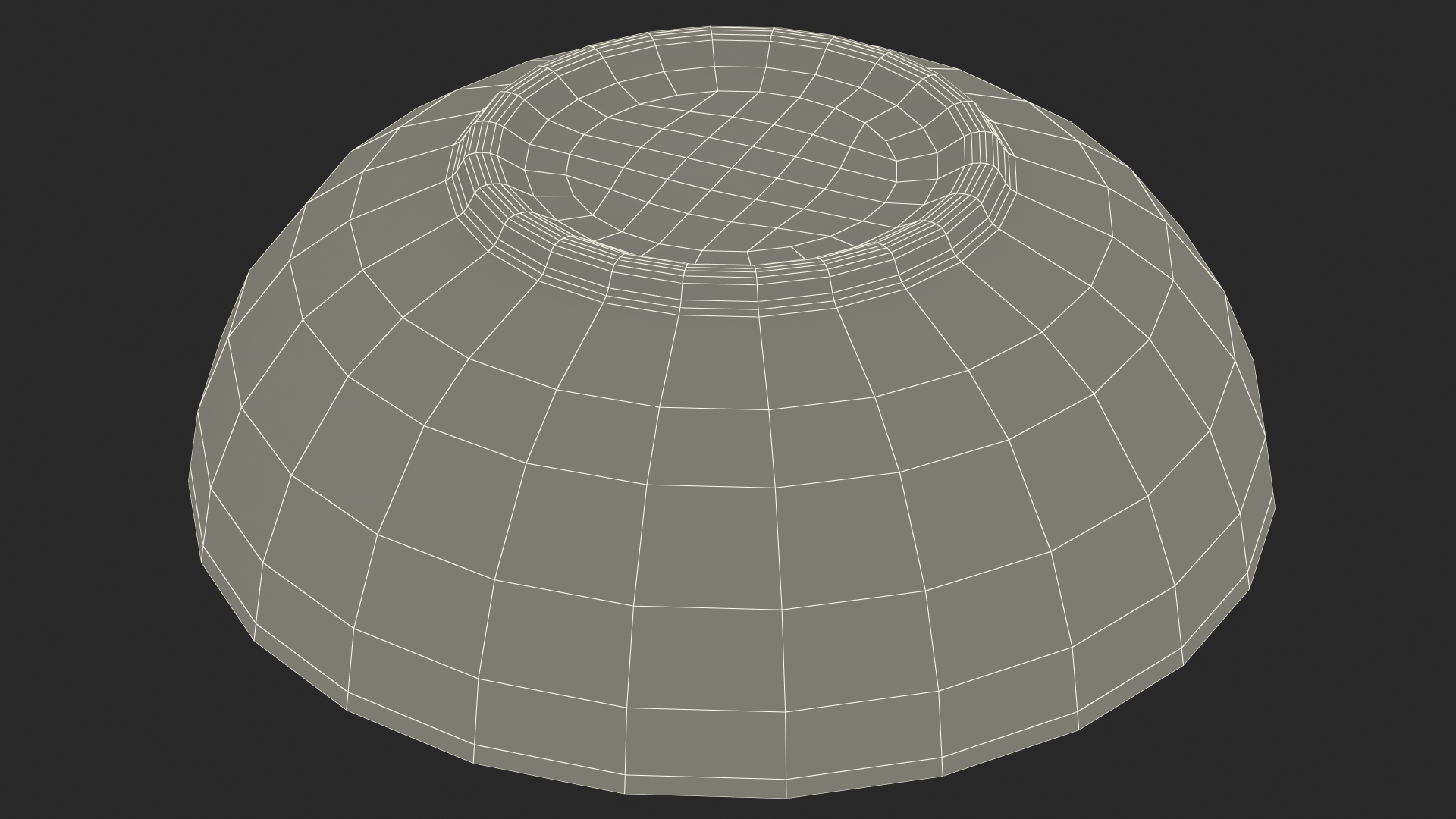 Full Bowl of Breakfast Cereal Pads 3D model