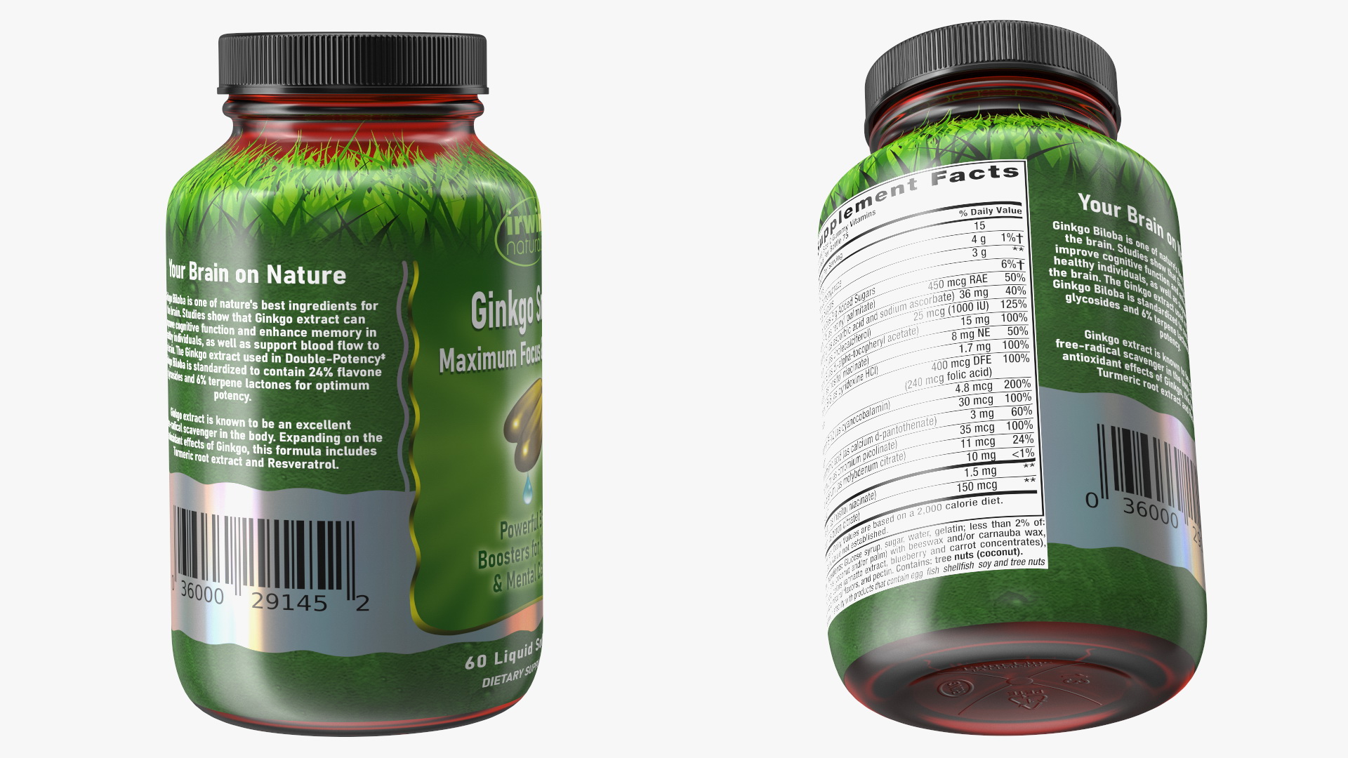 3D Irwin Naturals Ginkgo Smart Sgels model
