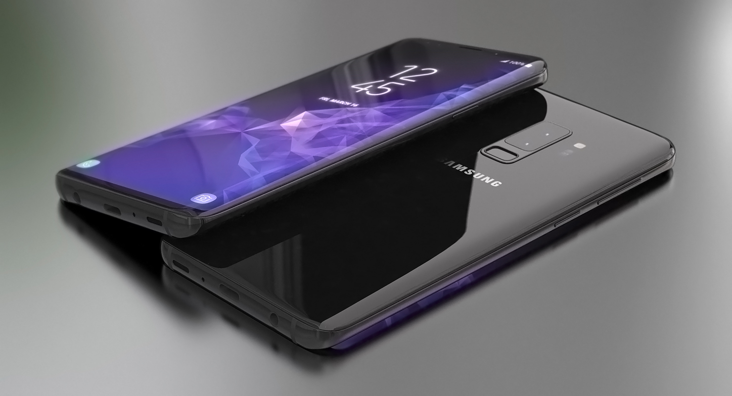 3D Samsung Galaxy S9 Plus Set