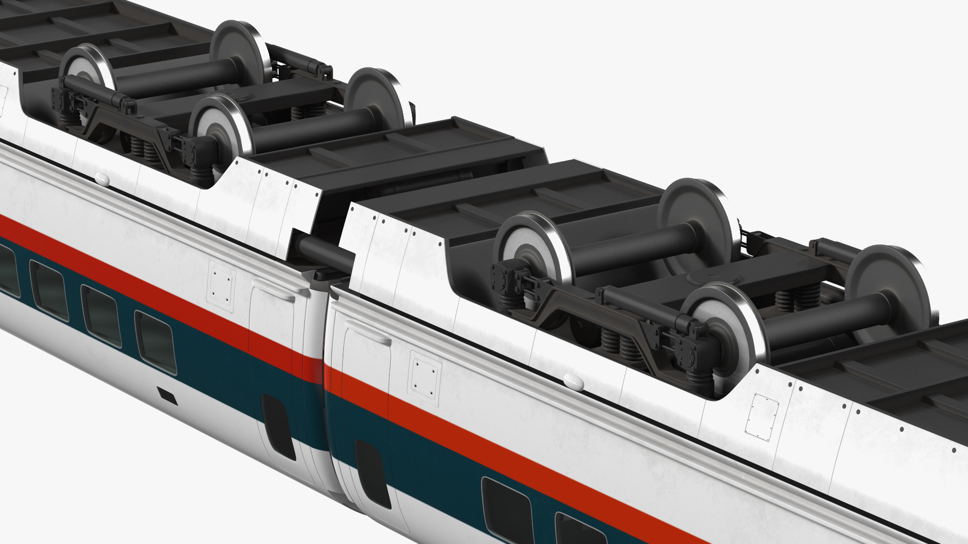 3D Very High Speed Train