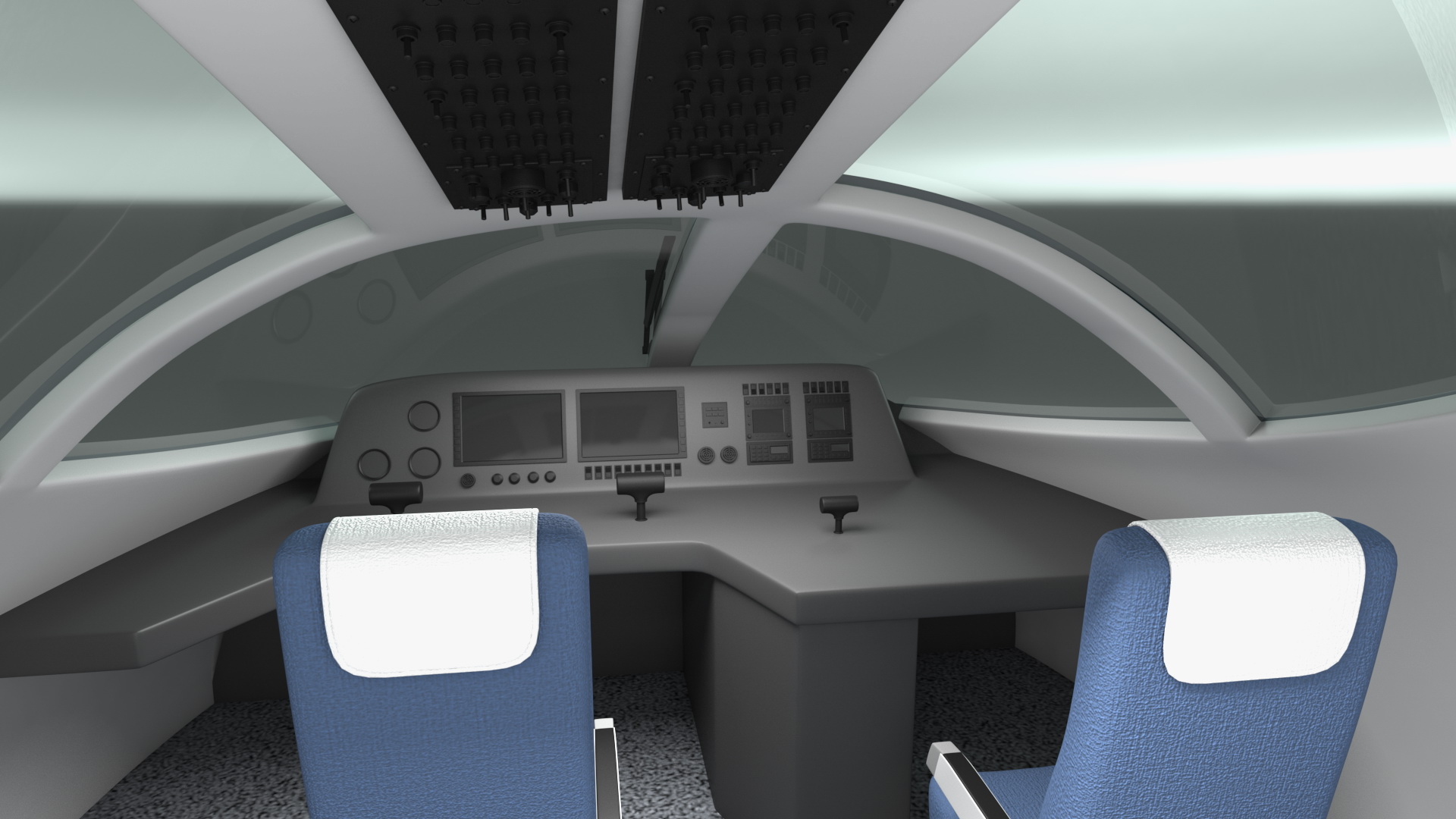 3D Very High Speed Train