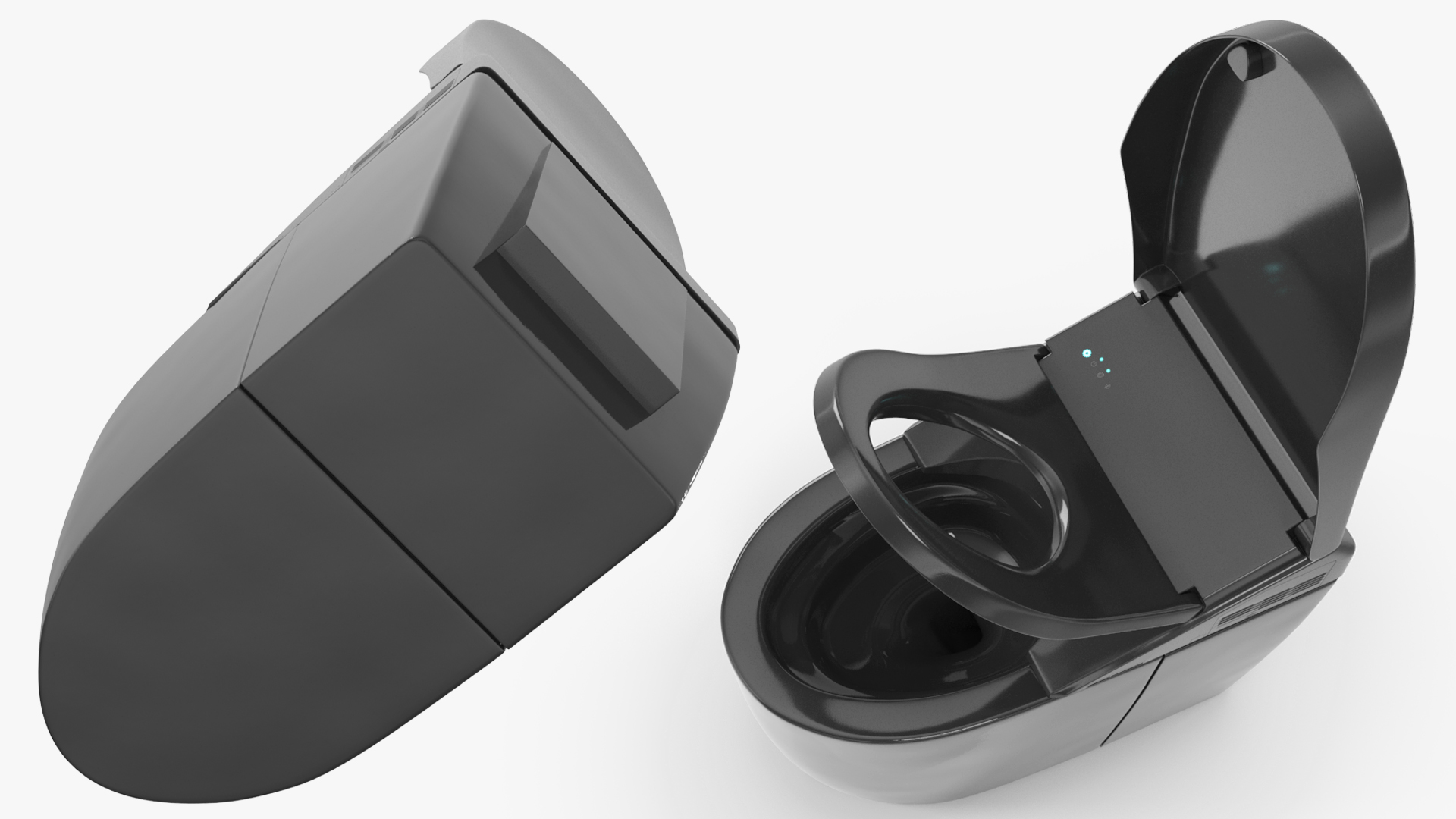 Smart Bidet Toilet Black - view 4