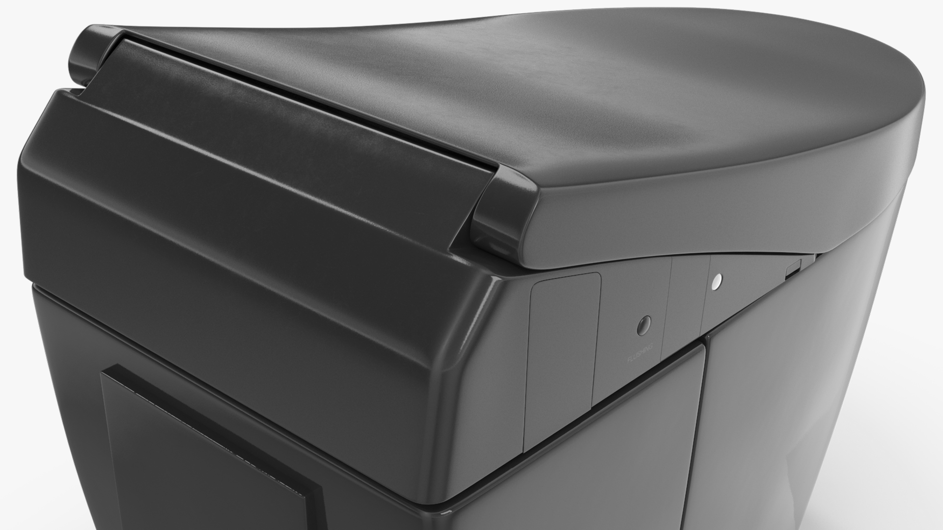 Smart Bidet Toilet Black - view 5