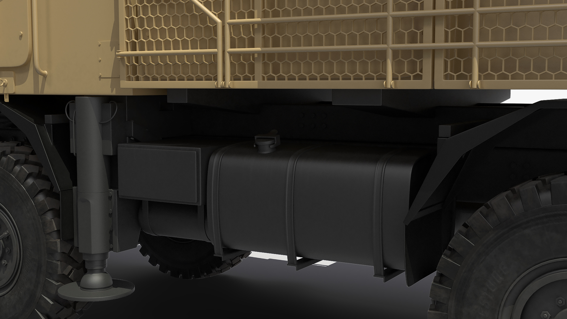 3D model Pantsir S1 SA-22 Desert Camo Rigged