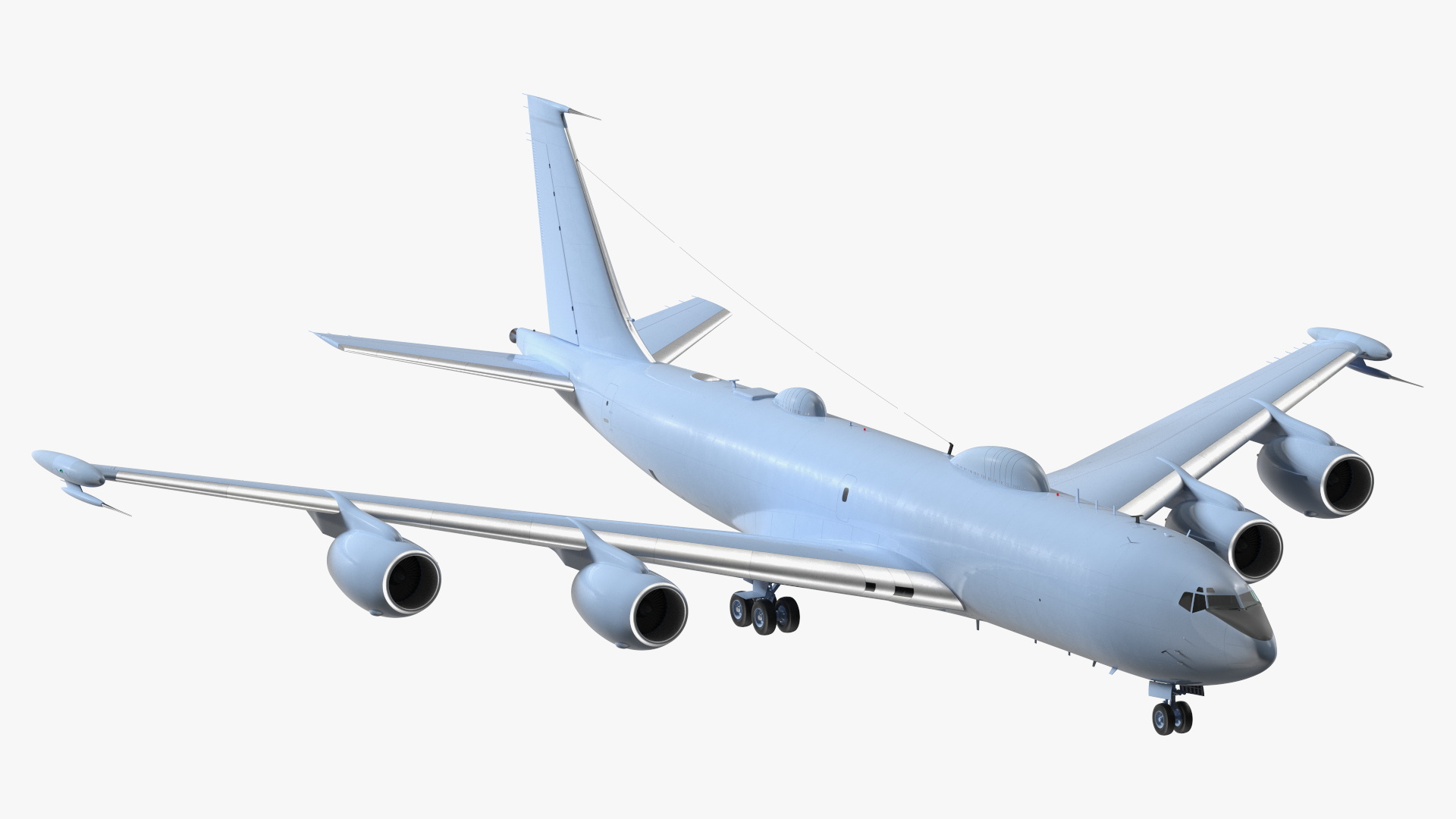 3D Navy Aircraft Blue model