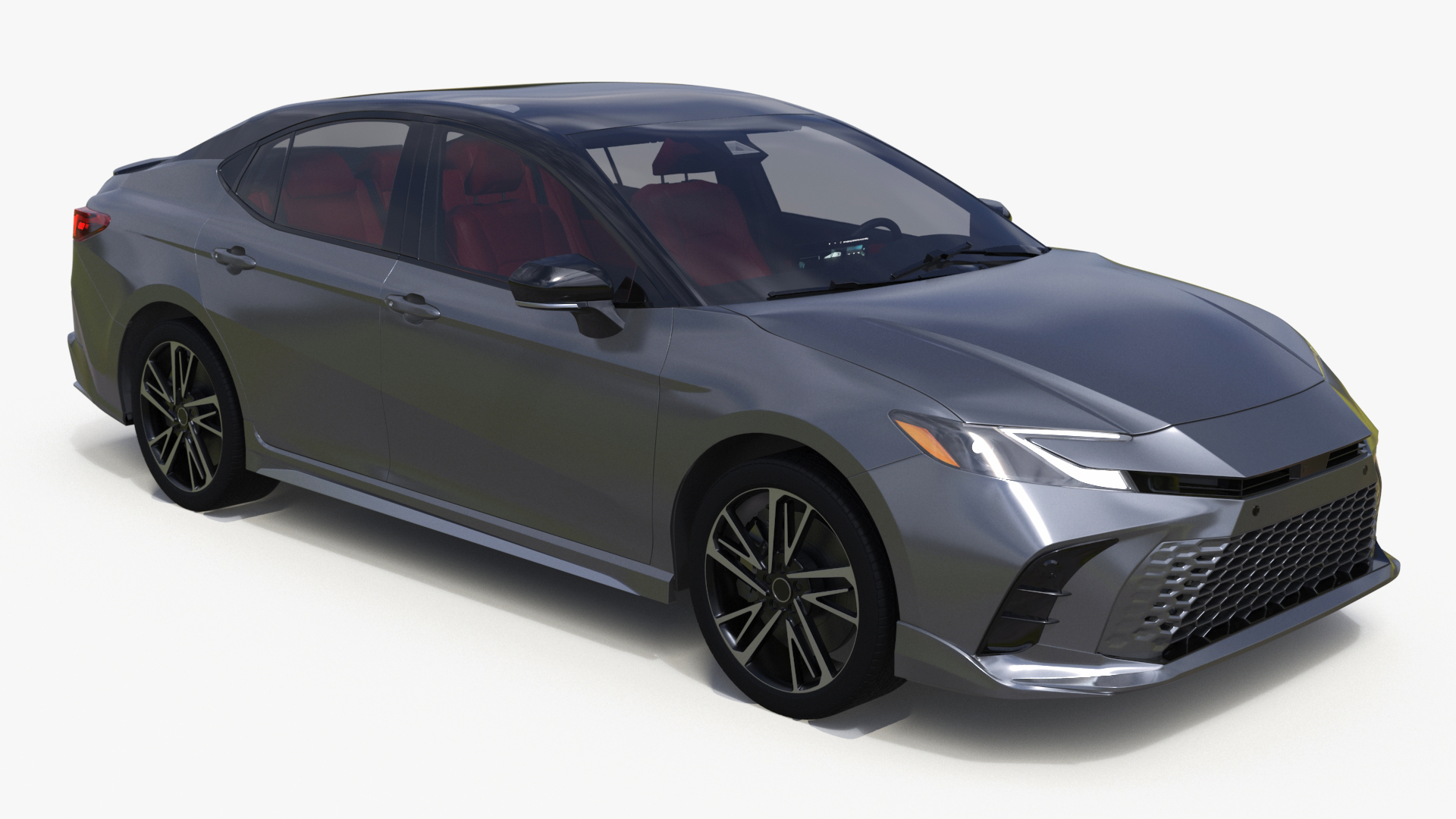 3D Redesigned Sedan Gray