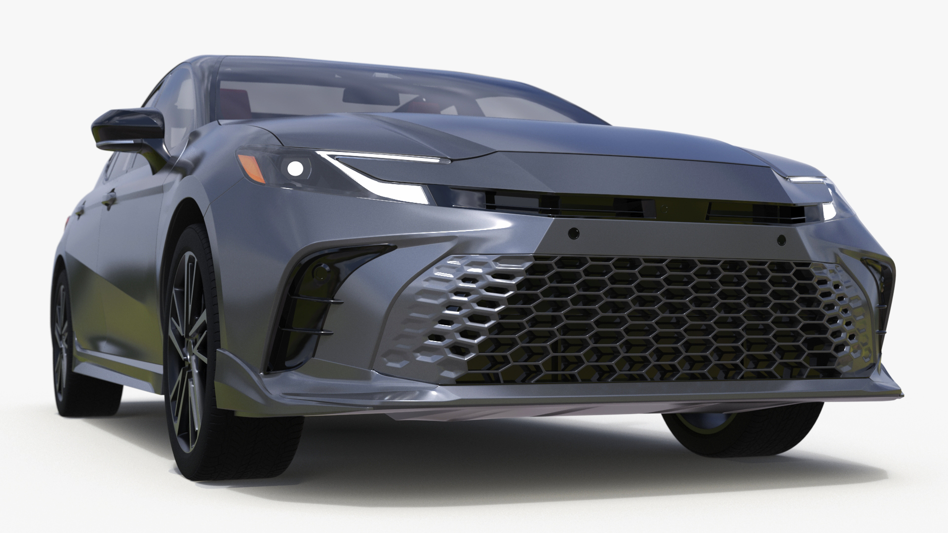 3D Redesigned Sedan Gray