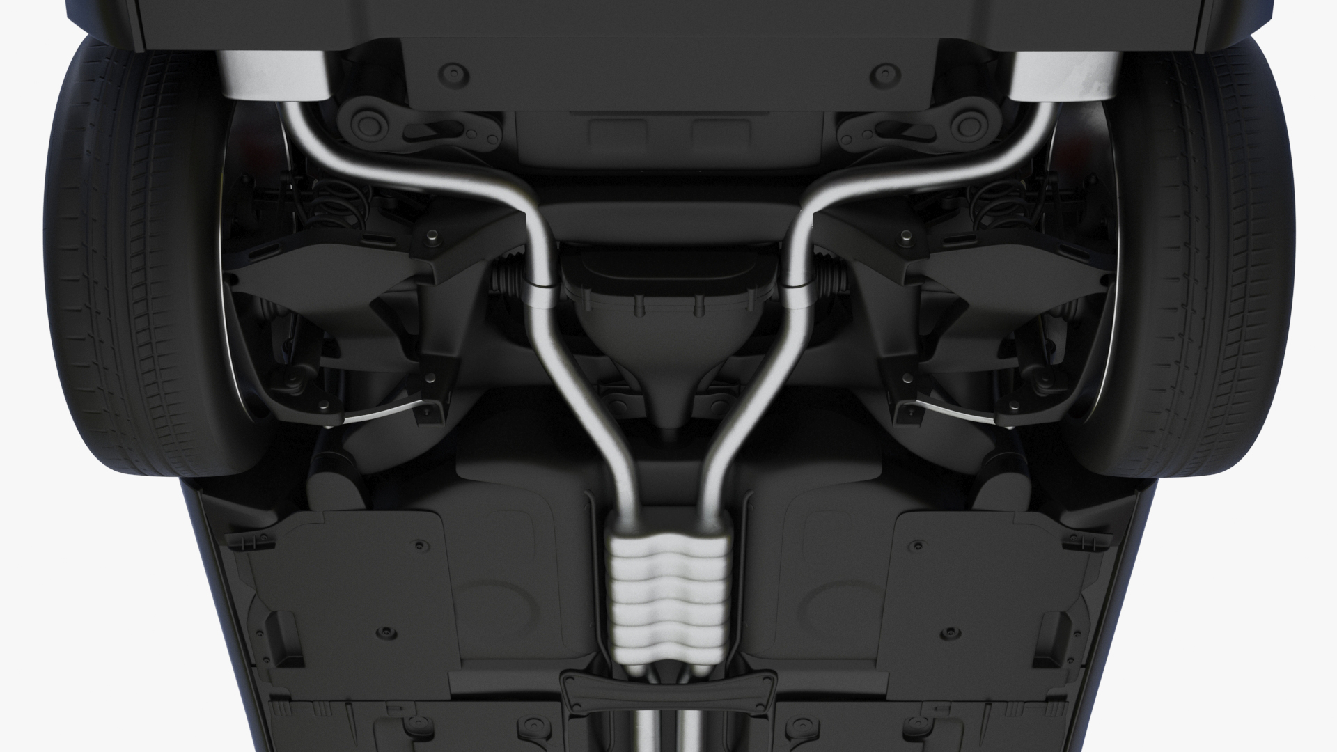 Porsche Cayenne Turbo E-Hybrid SUV 2024 White Rigged 3D