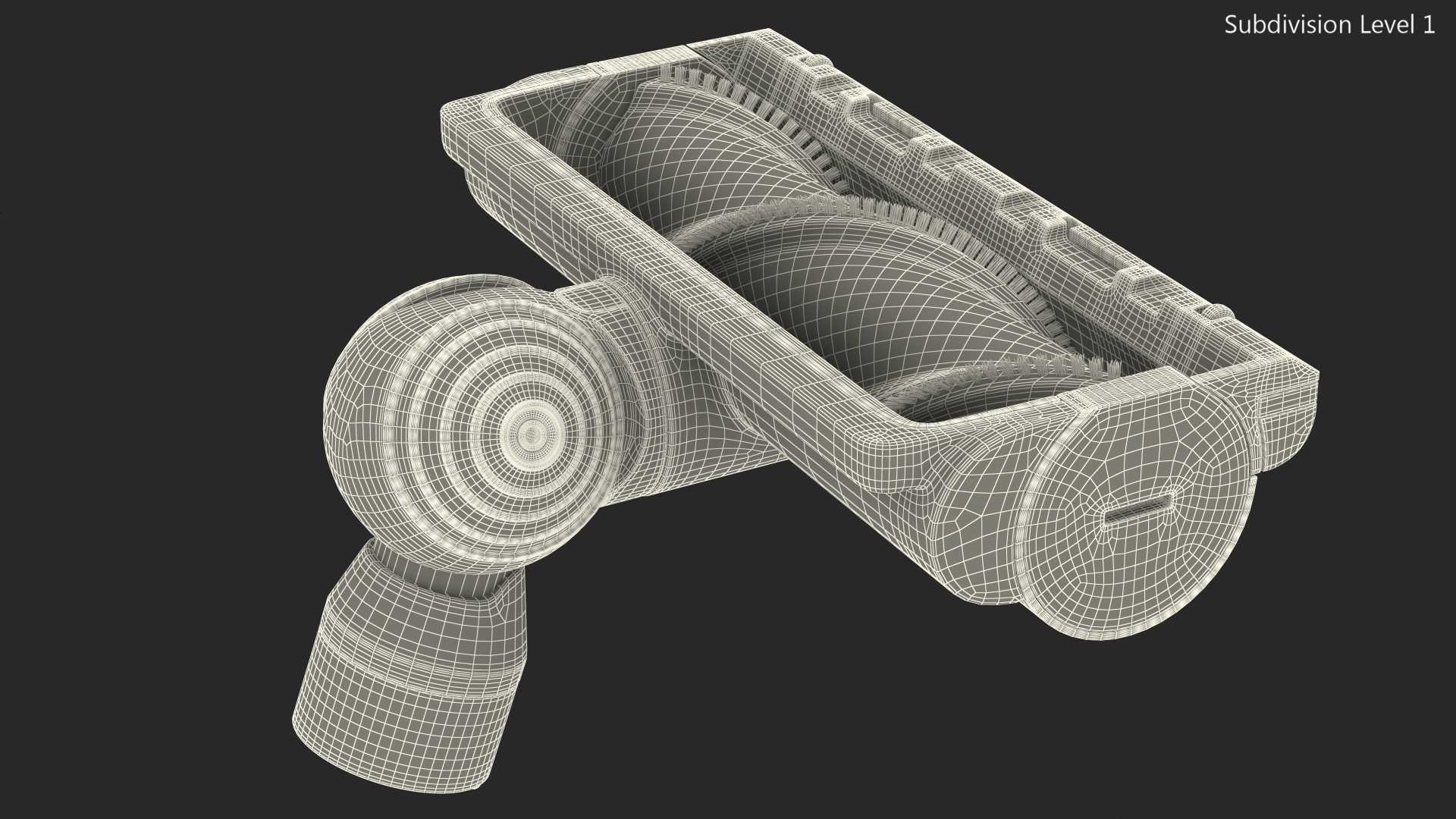 3D Dyson Torque Drive Motorhead model
