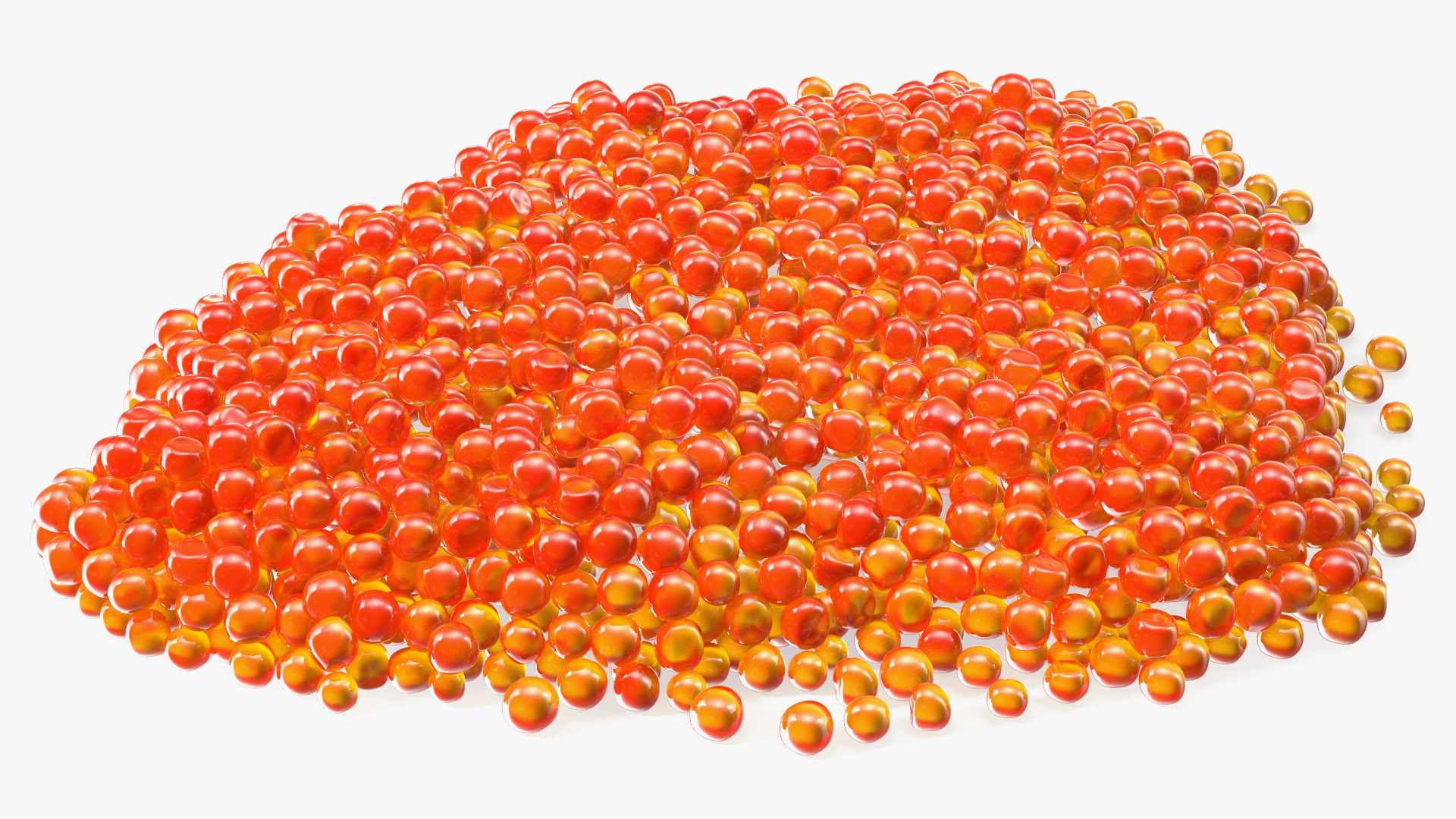 3D model Red Caviar Pile