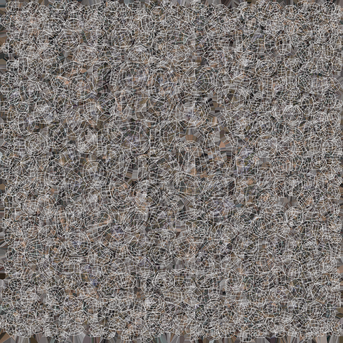 3D Marble Rock Wall