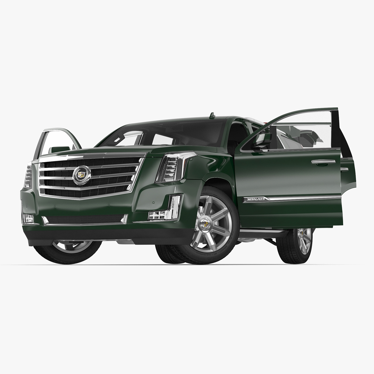 Cadillac Escalade SUV Rigged for Cinema 4D 3D